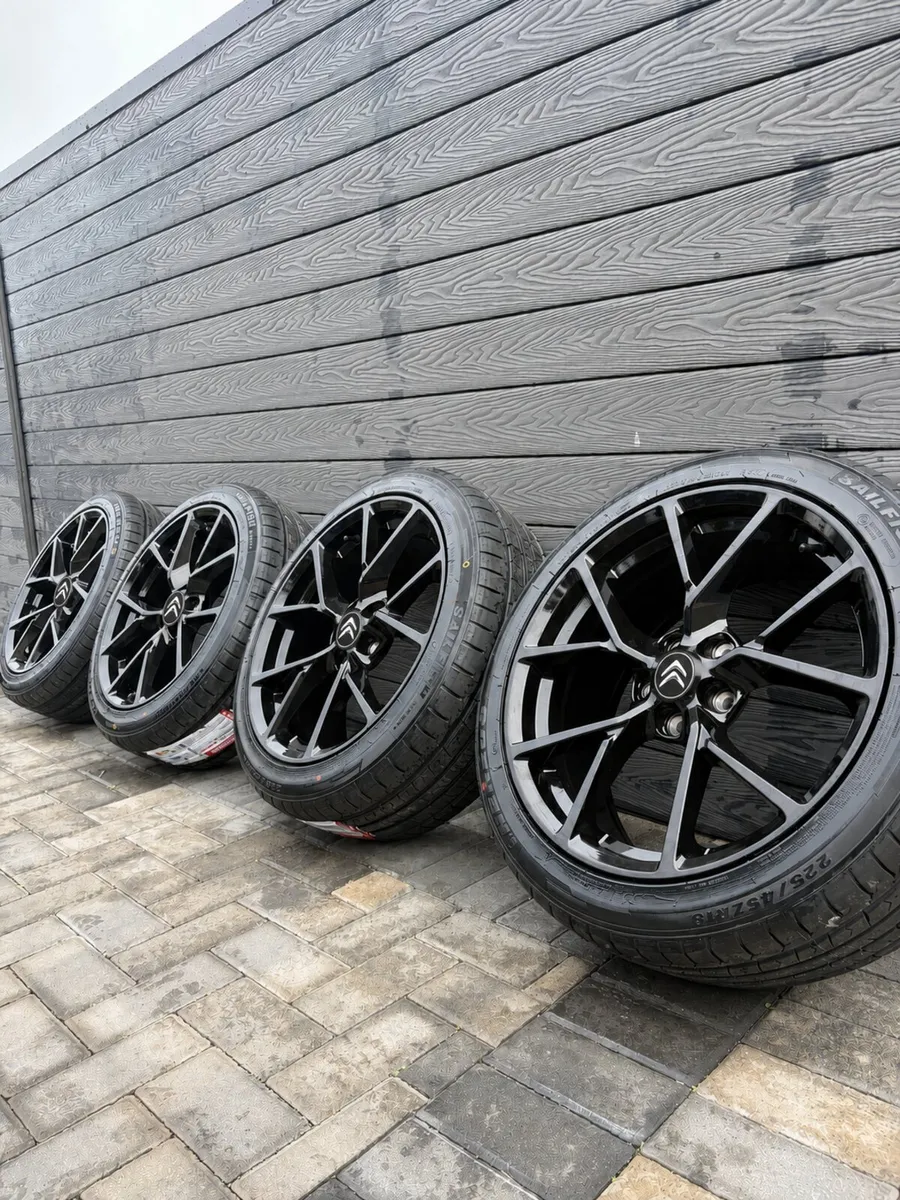 18”BRAND NEW BERLINGO PARTNER PROACE ALLOYS&TYRES - Image 1