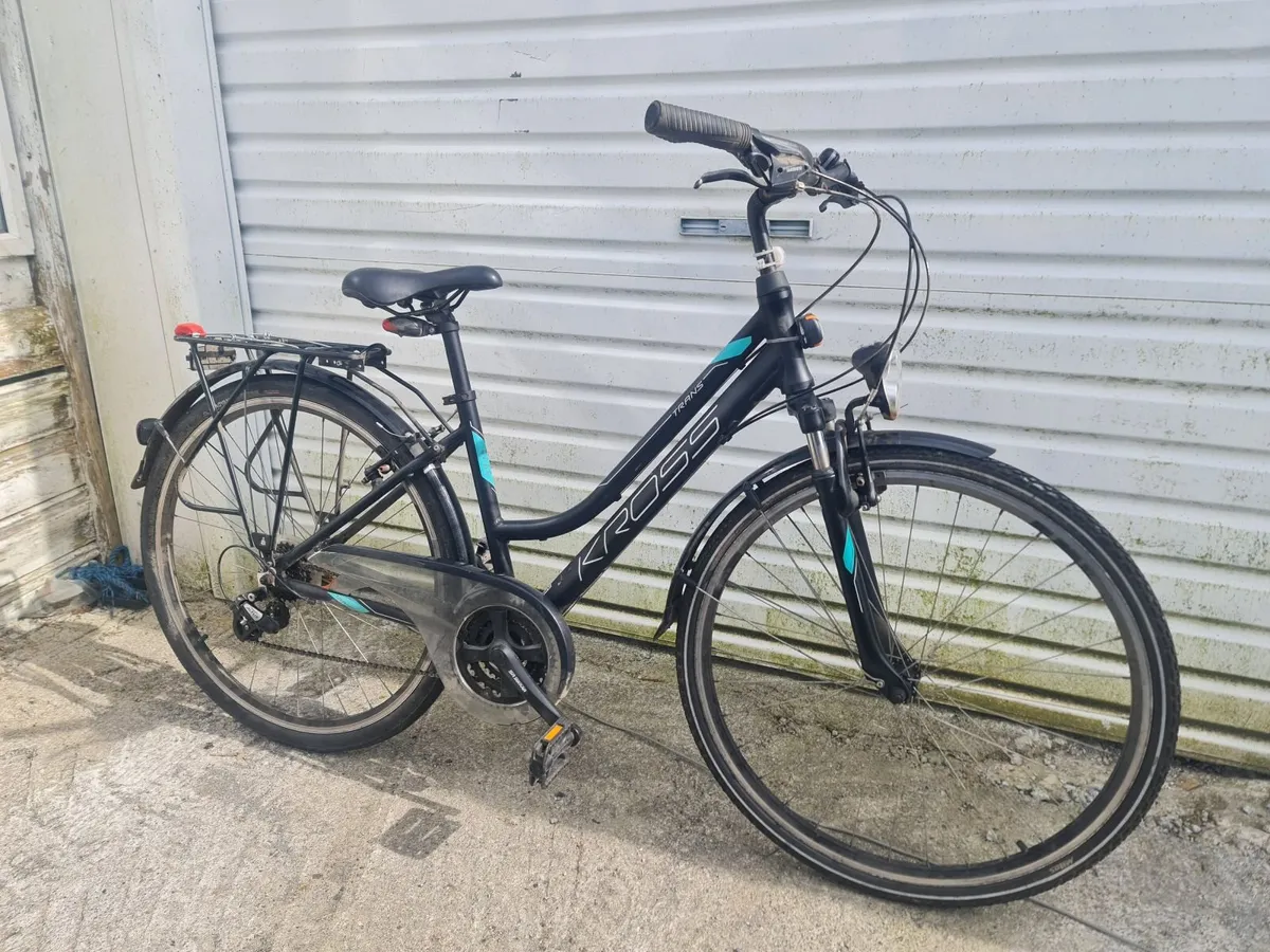 LADIES HYBRID BIKE KROSS TRANS 28 inch wheel - Image 1