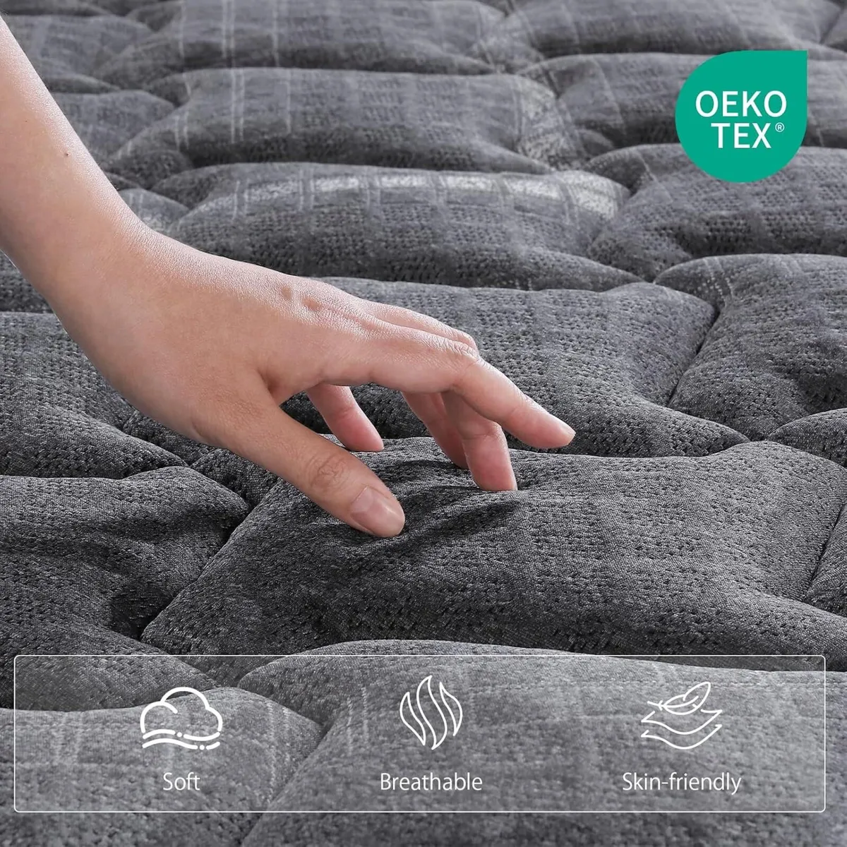 Mattress Medium Firm Hybrid Memory Foam Mattresses - Image 3