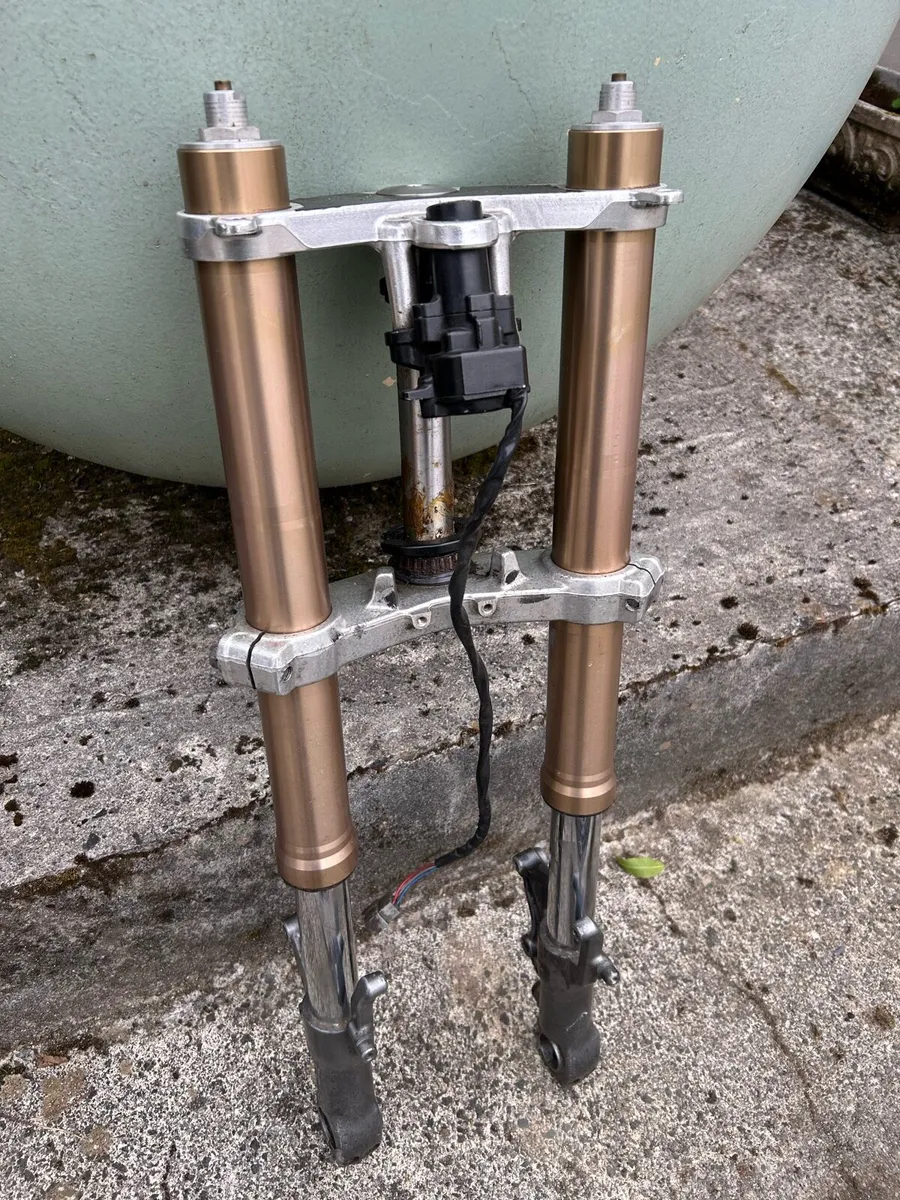 Kawasaki zx9r USD forks and wheels - Image 1