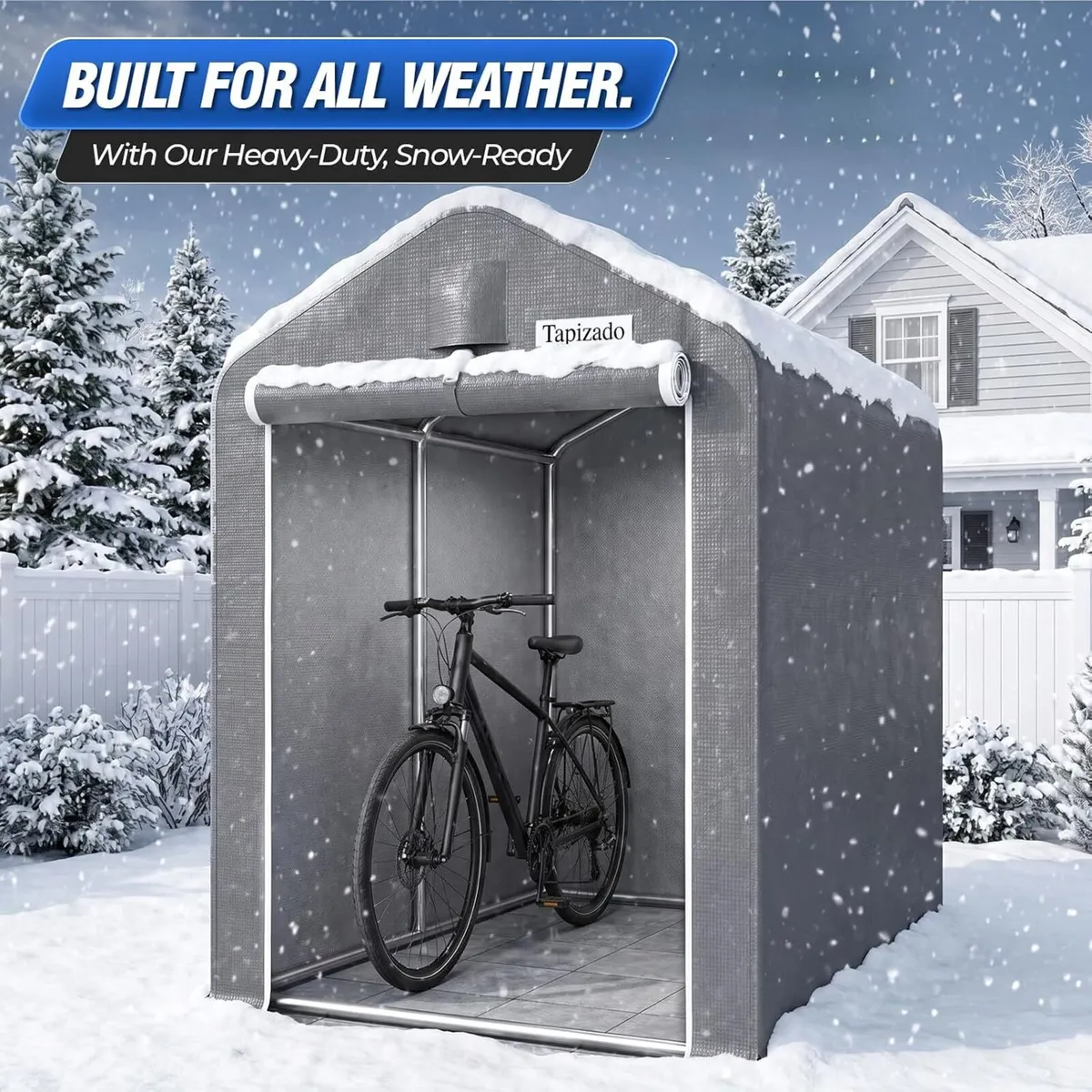 1.8 X 1m Outdoor Bike Storage Tent Garden - Image 2