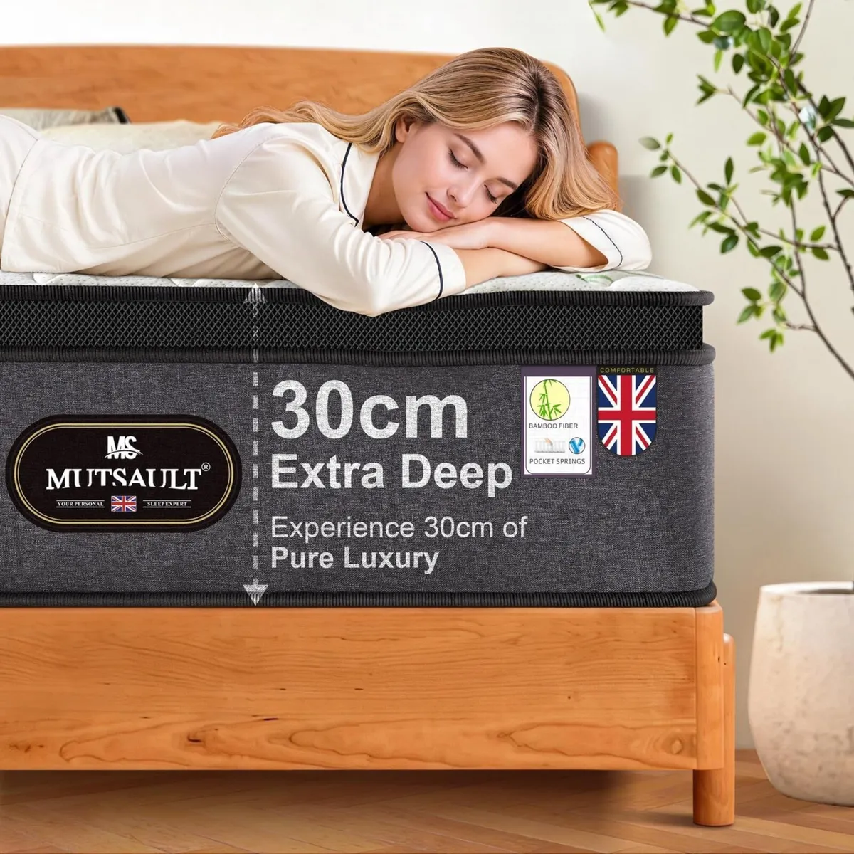 Orthopaedic Mattress for Back Pain Relief Luxe - Image 1