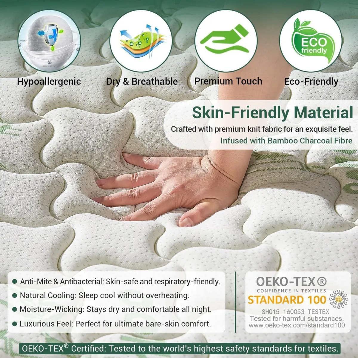 Orthopaedic Mattress for Back Pain Relief Luxe - Image 2