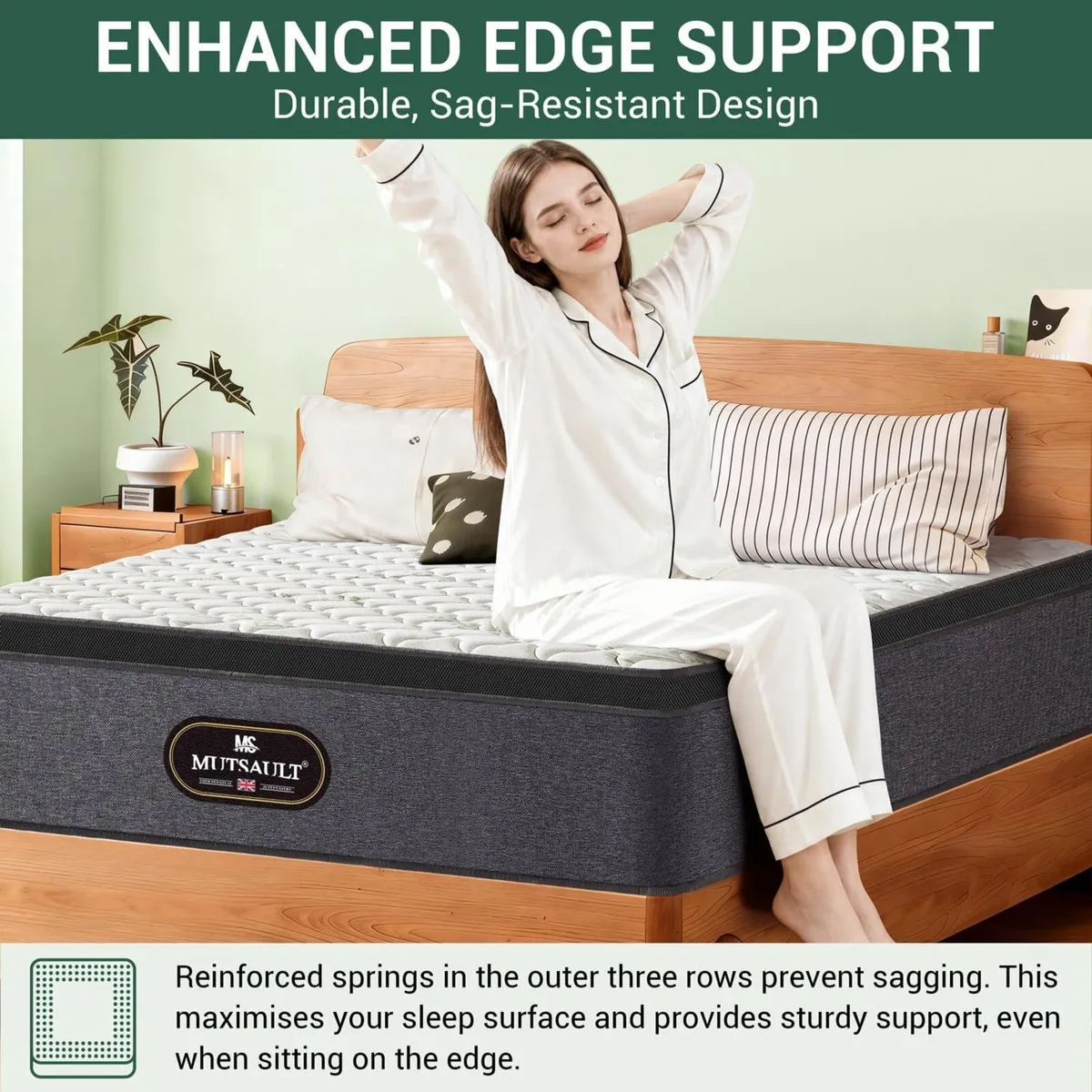 Orthopaedic Mattress for Back Pain Relief Luxe - Image 4