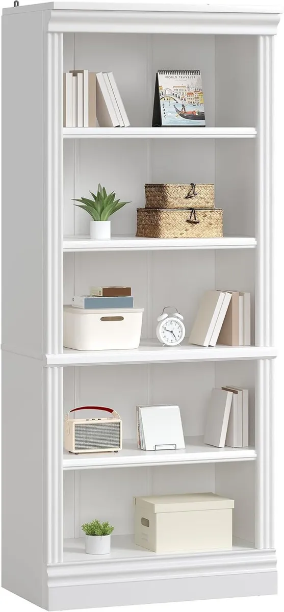 Bookcase 5-Tier 181CM Tall Book Shelf - Image 1