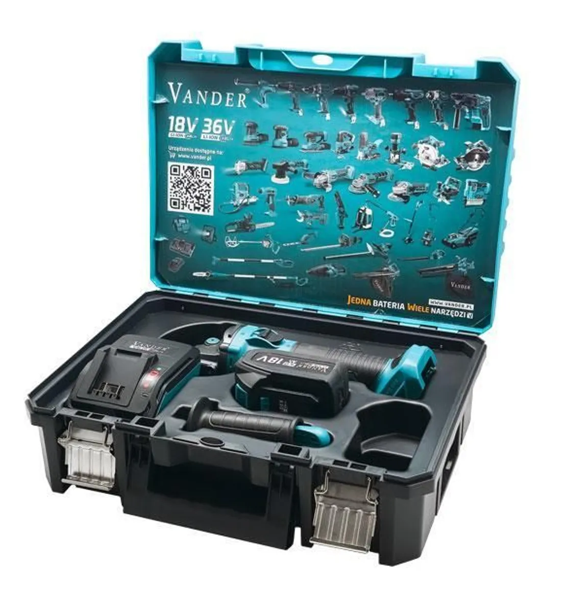 Adjustable Angle Grinder 18V Aku+ VSK813W VANDER - Image 3