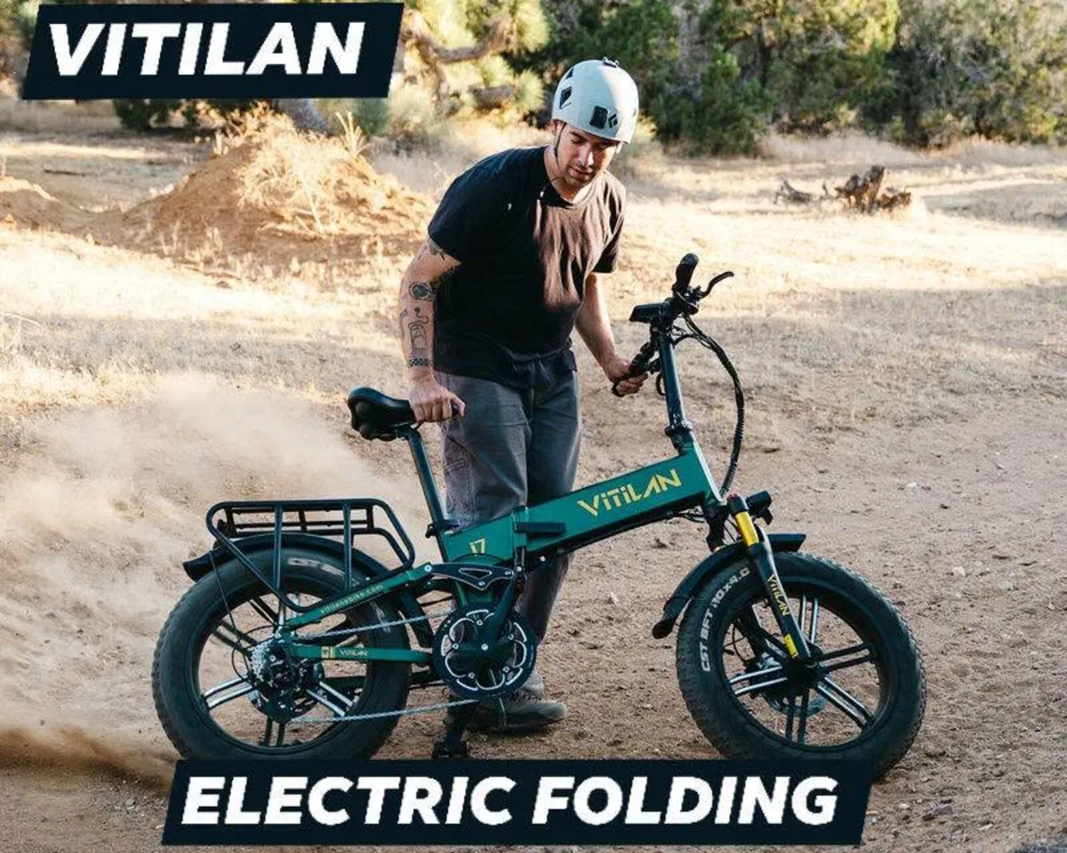 VITILAN I7 High Performance electric folding bike - Image 1