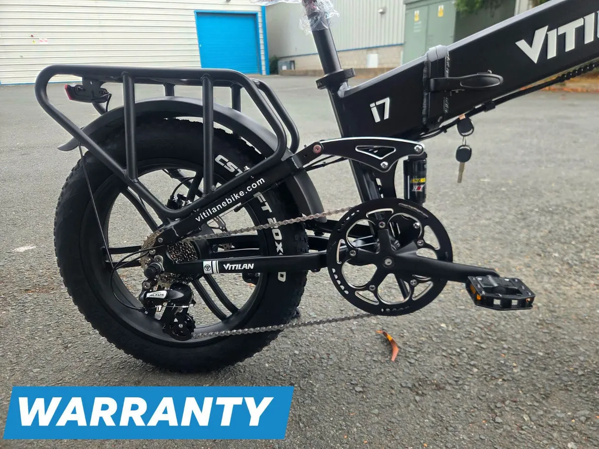 VITILAN I7 High Performance electric folding bike - Image 4