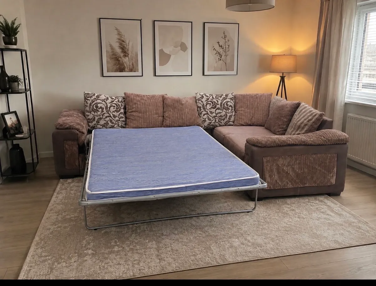 Corner sofa/sofabed - Image 2