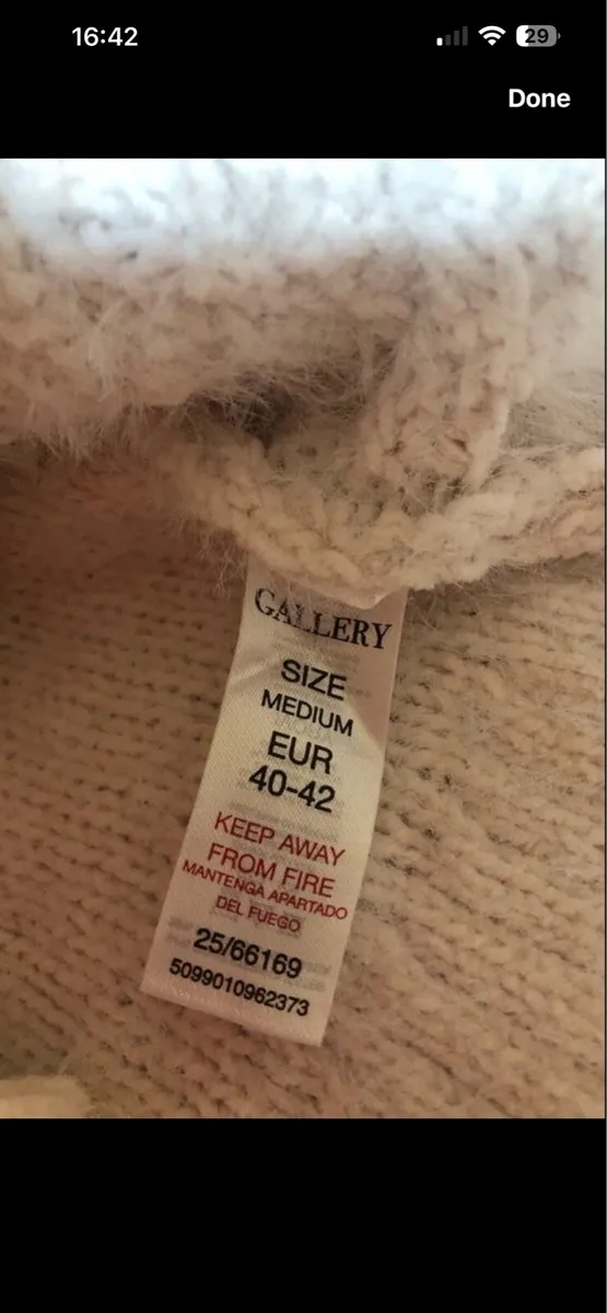 Ladies jumper size M €10 - Image 3
