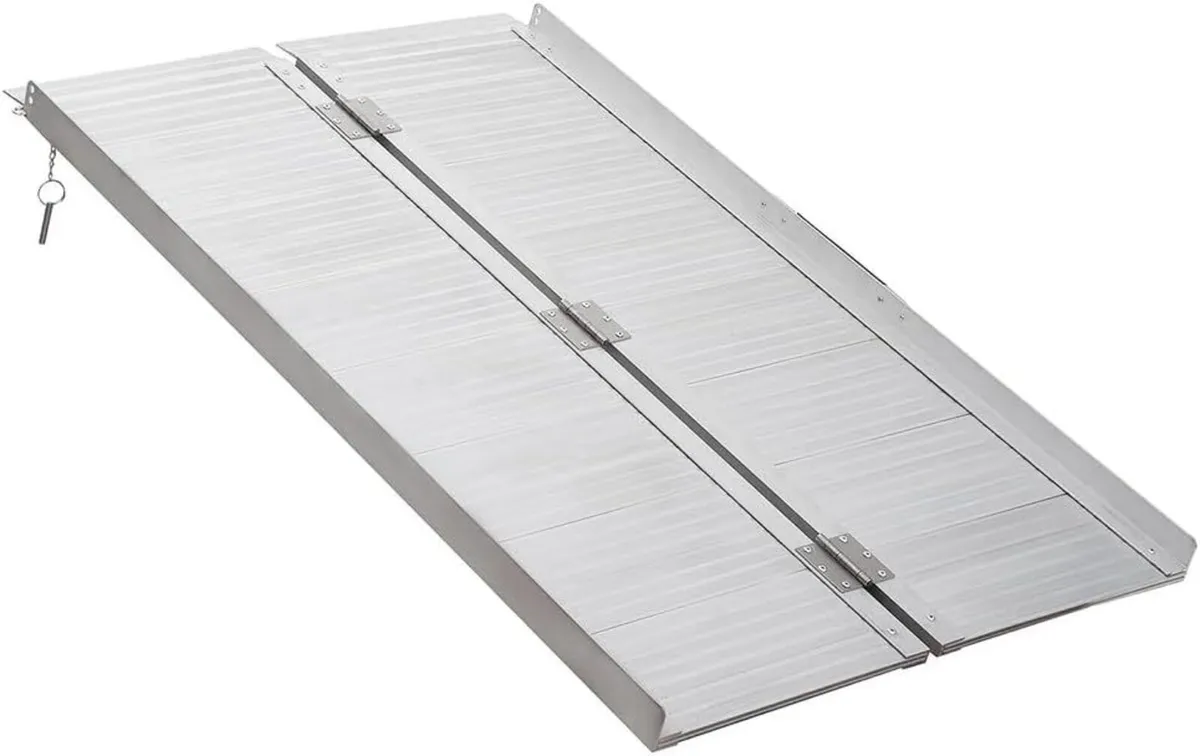 3ft Lightweight Folding Aluminium Mobility Ramp - Image 1