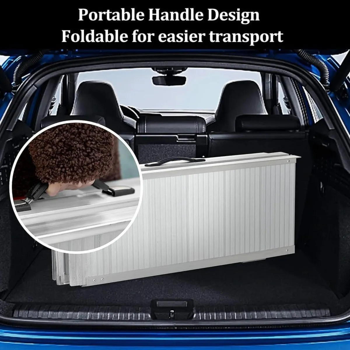 3ft Lightweight Folding Aluminium Mobility Ramp - Image 4