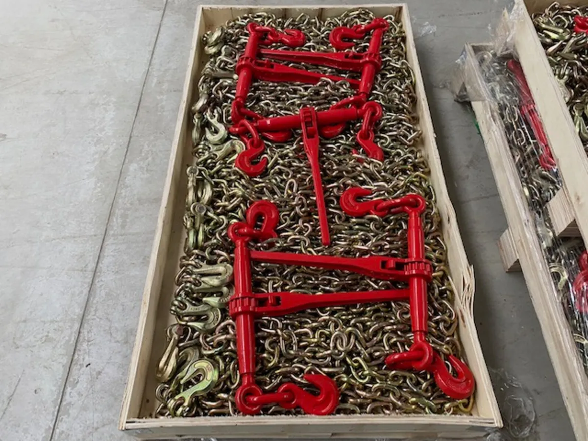 New Ratchet Binders & Chain Set **Online Auction** - Image 4