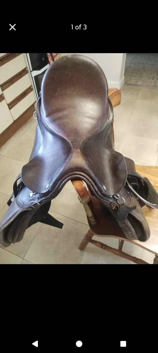 Pony saddle  15" - Image 2