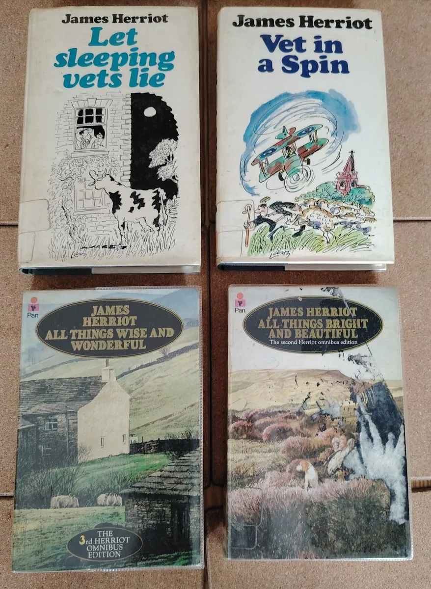 Vintage James Herriot 4-Book Collection - Image 1