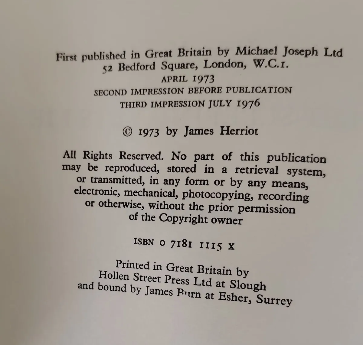 Vintage James Herriot 4-Book Collection - Image 2