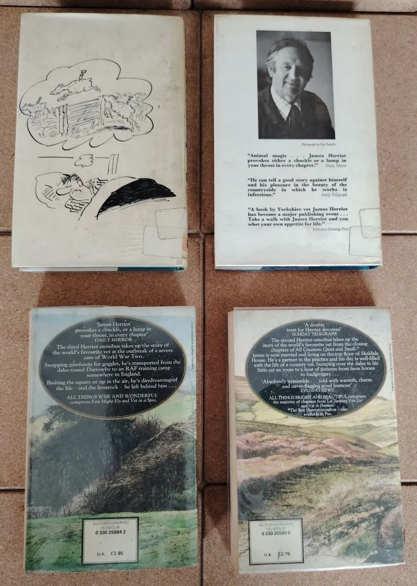 Vintage James Herriot 4-Book Collection - Image 3