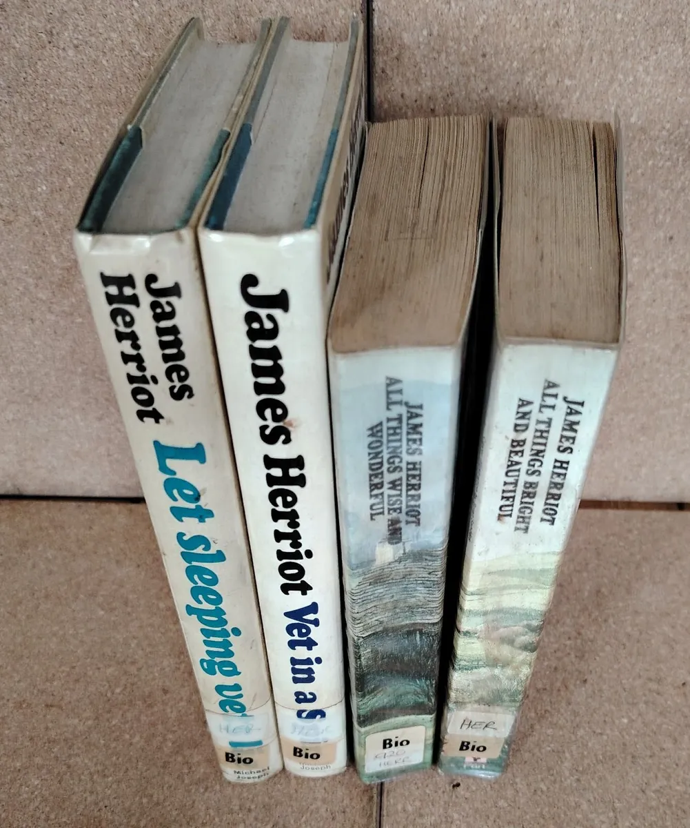 Vintage James Herriot 4-Book Collection - Image 4