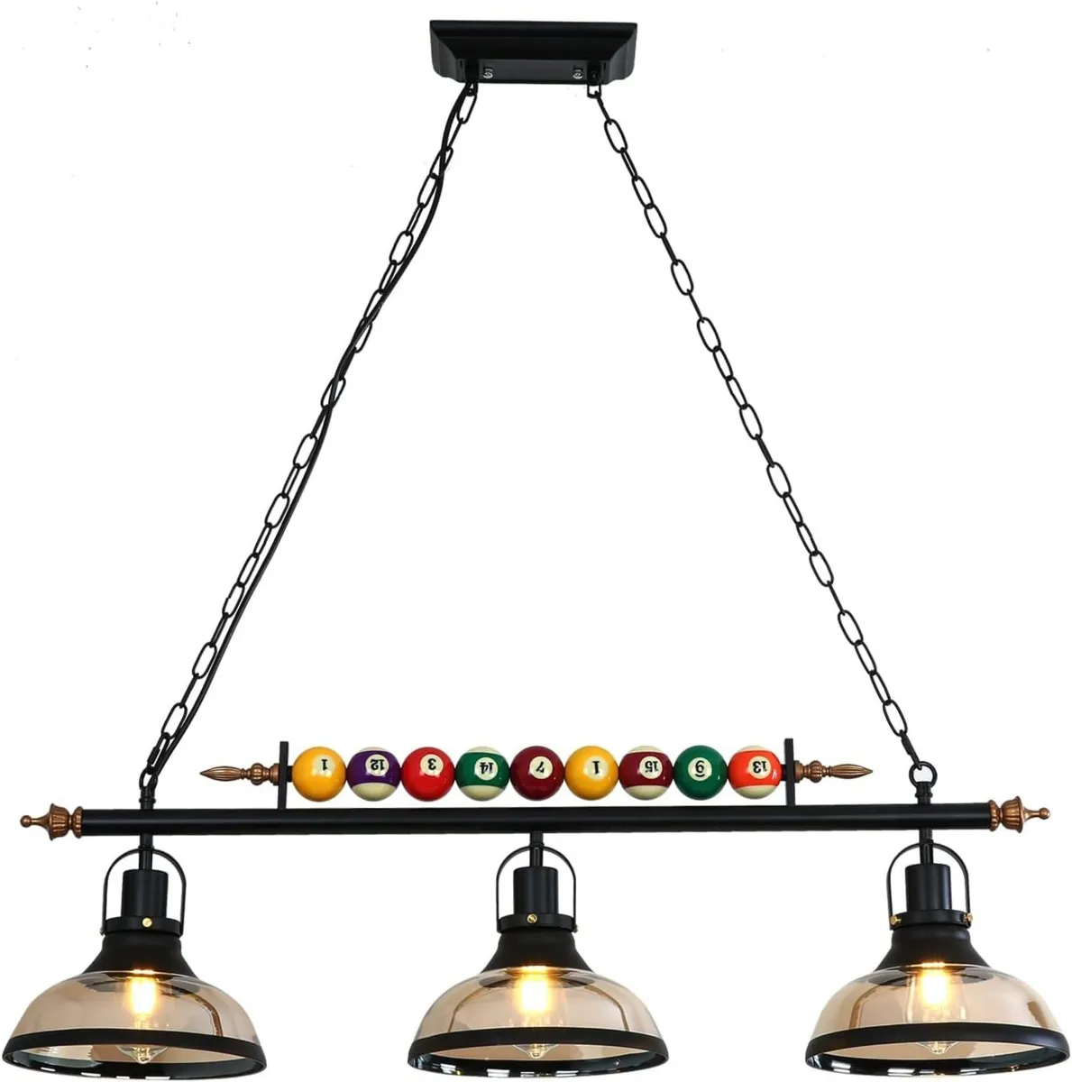 Retro Industrial Pendant American Wrought Iron - Image 1
