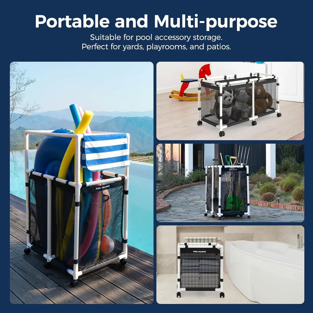 Storage Bin 90 Gallon Swimming Organiser Mini Plus - Image 2