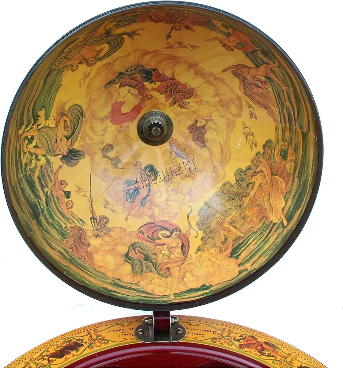 360mm Antique Globe Bar Storage Cabinet - Image 4