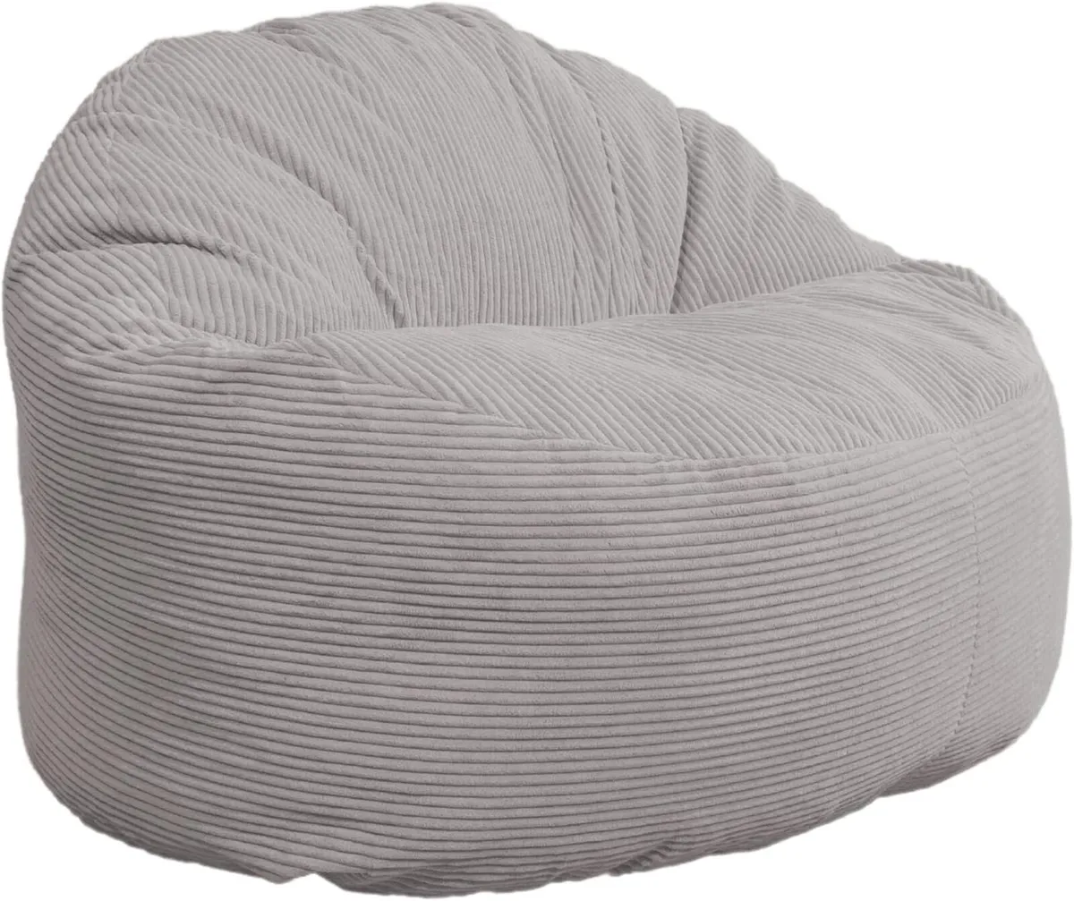 Bean Bag Chair Adult Soft Elegant Wide - Image 1