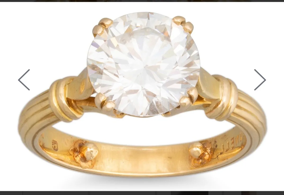 Theo Fennell 2.53 carat diamond solitaire ring - Image 1