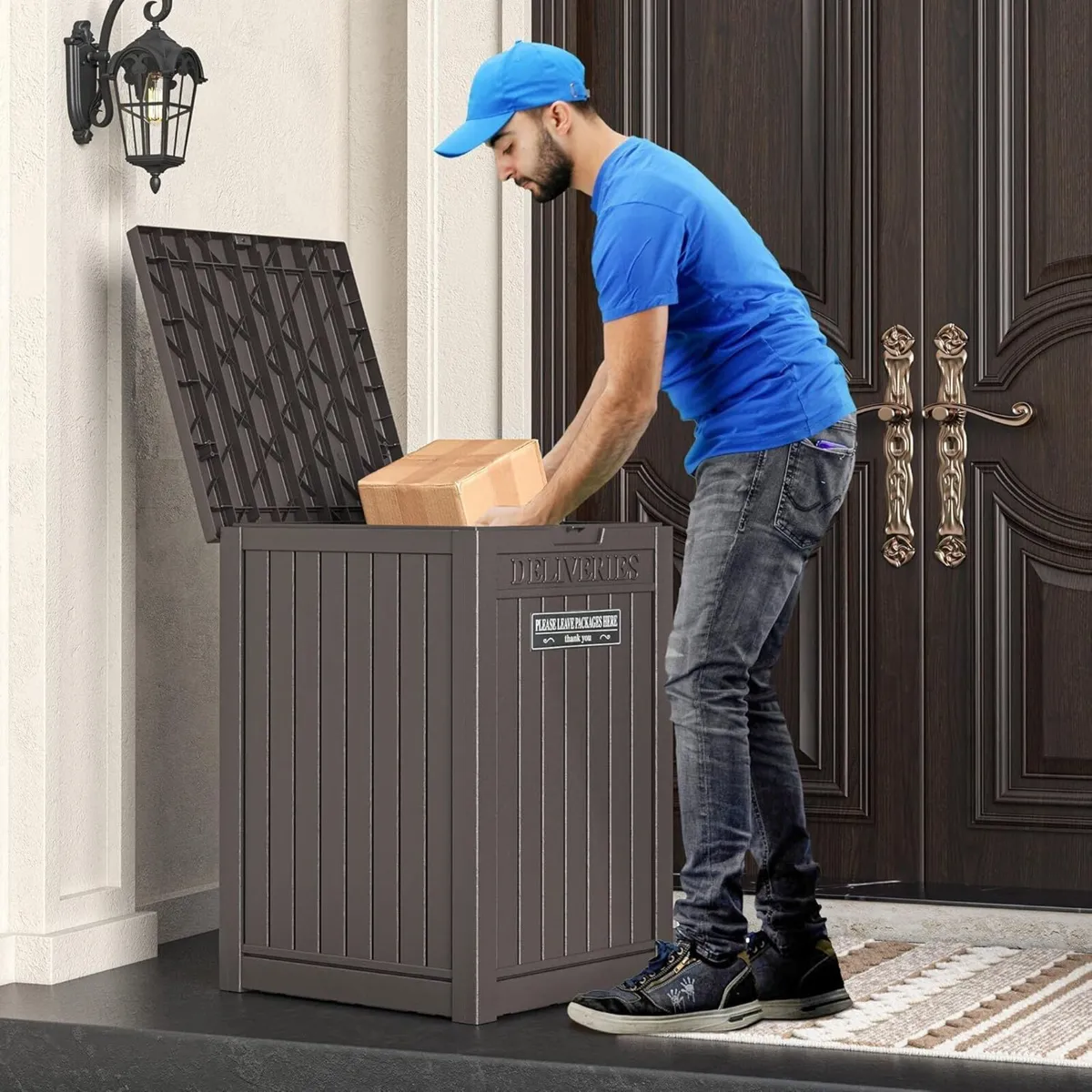 Package Delivery Box for Porch 48 Gallon Storage - Image 4