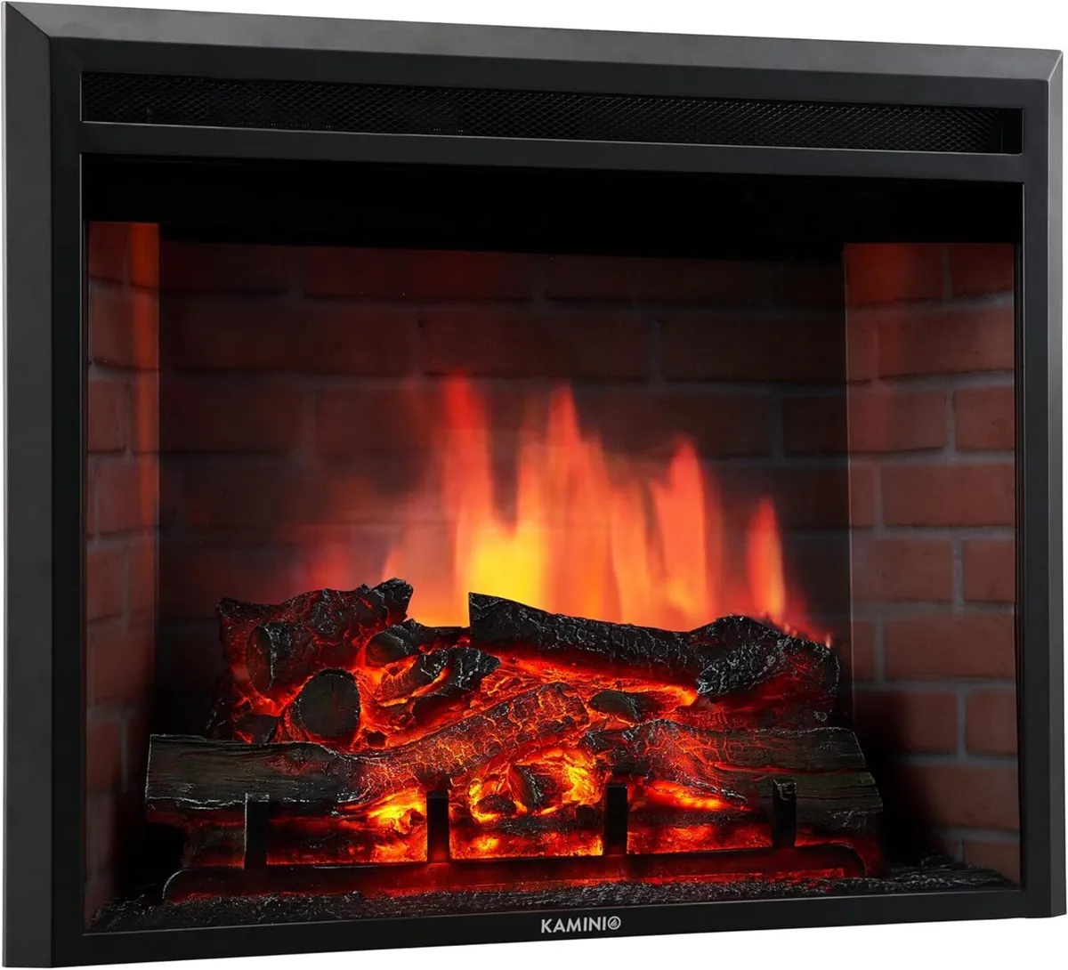 Luca Pro 23 Electric Fire Insert with Heater - Image 1