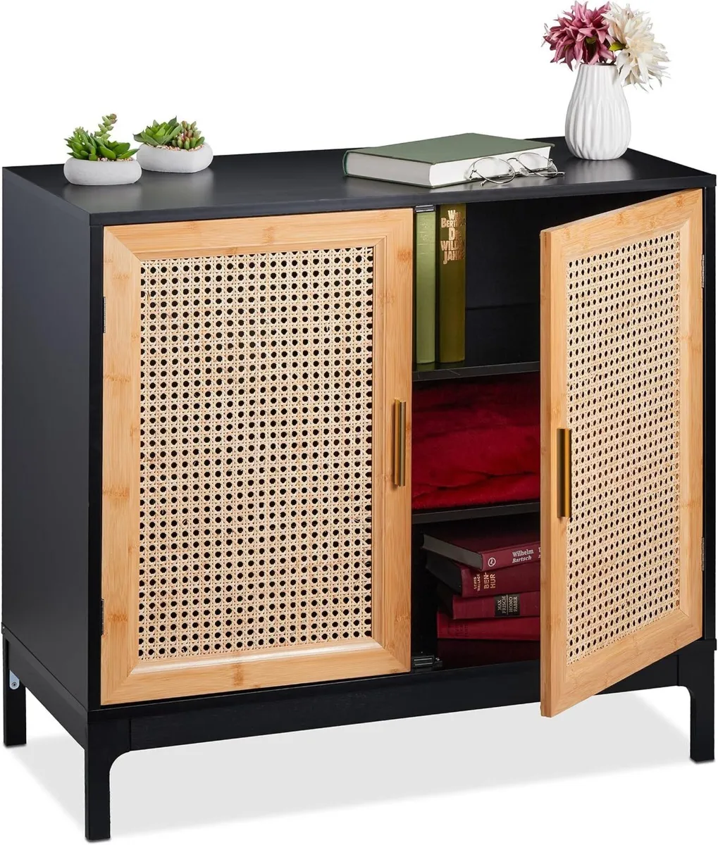 Sideboard 76x80x39CM Kitchen Storage Cabinet 2 - Image 1