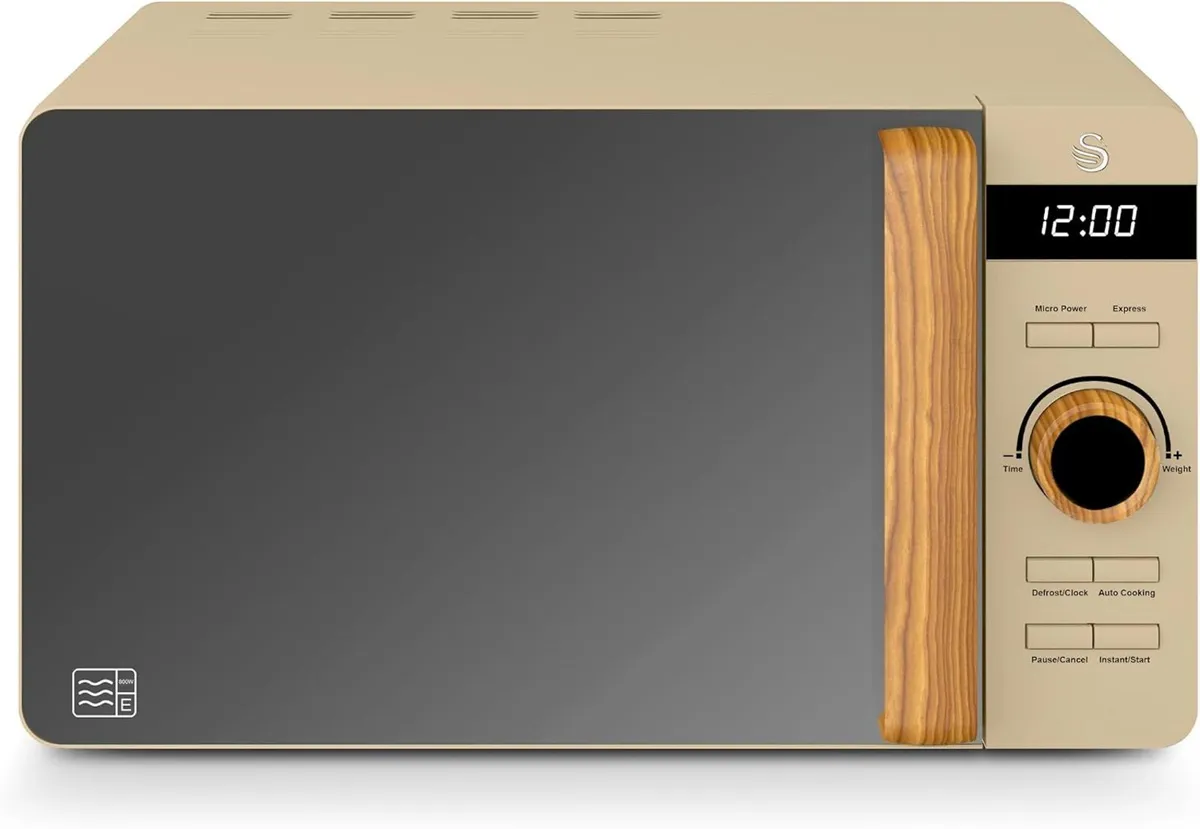 Nordic Digital Microwave with 6 Power Settings 60 - Image 1