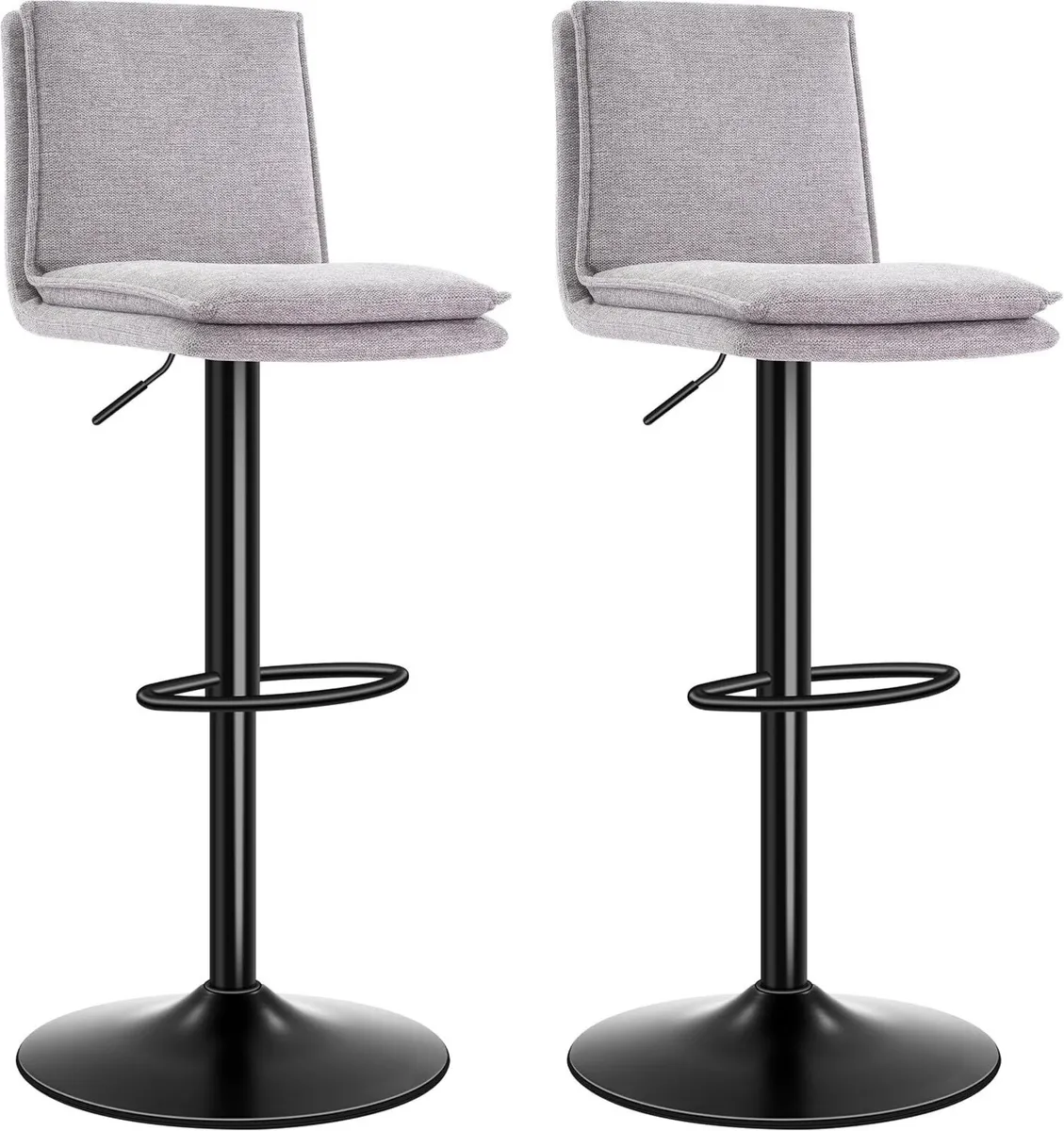 Bar Stools Adjustable Swivel Counter Height - Image 1