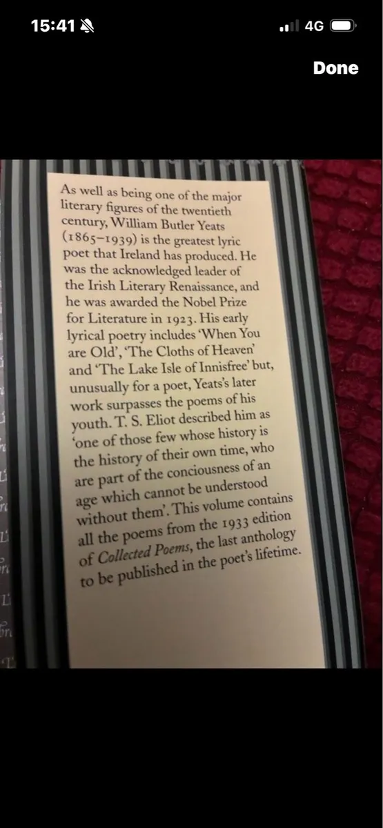 Collected Poems of WB Yeats - Image 3