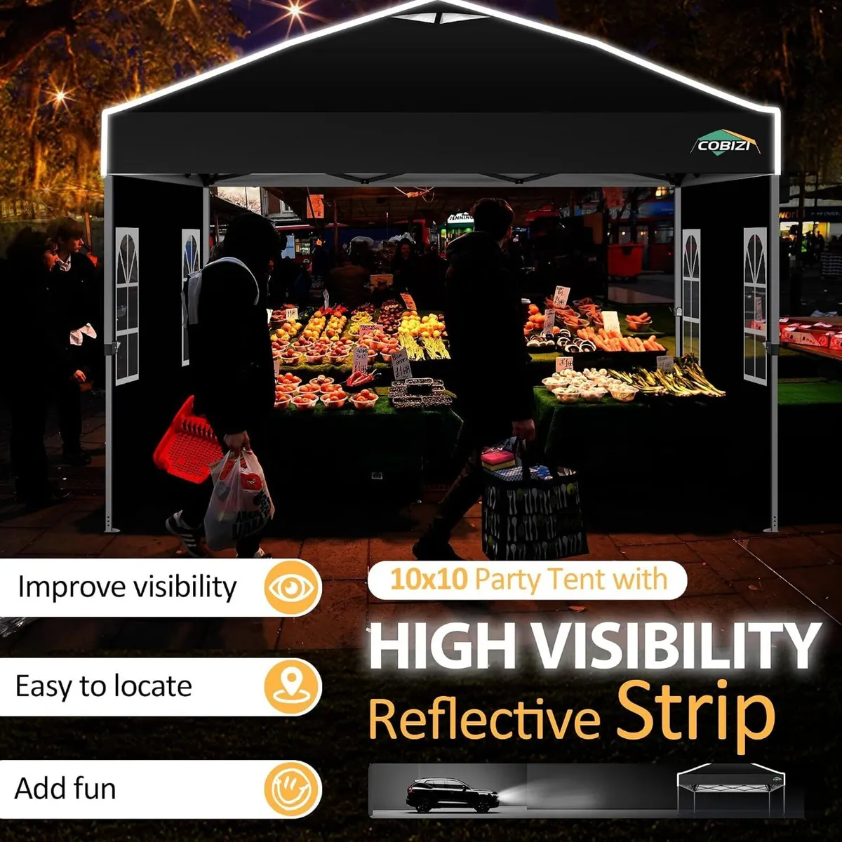 Gazebo 3 X 3 M Waterproof Stable Winterproof - Image 4