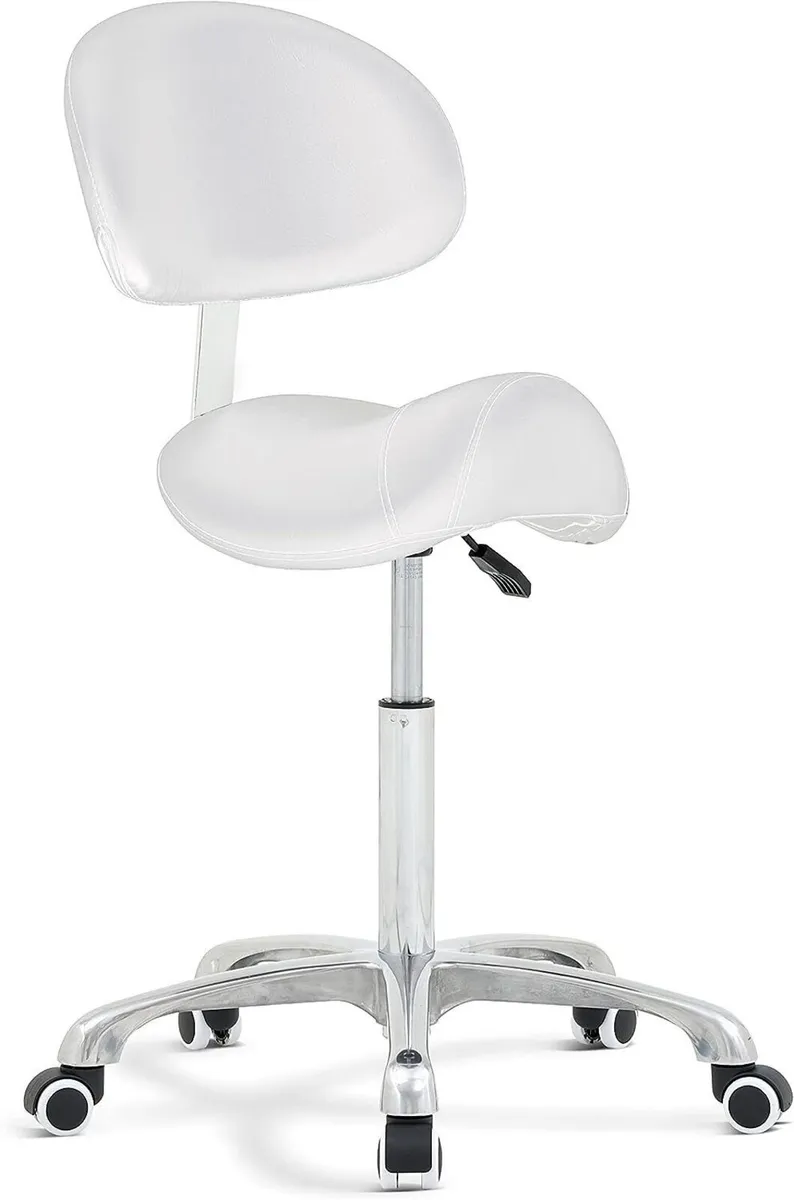 Hydraulic Adjustable Massage Saddle Stool - Image 1