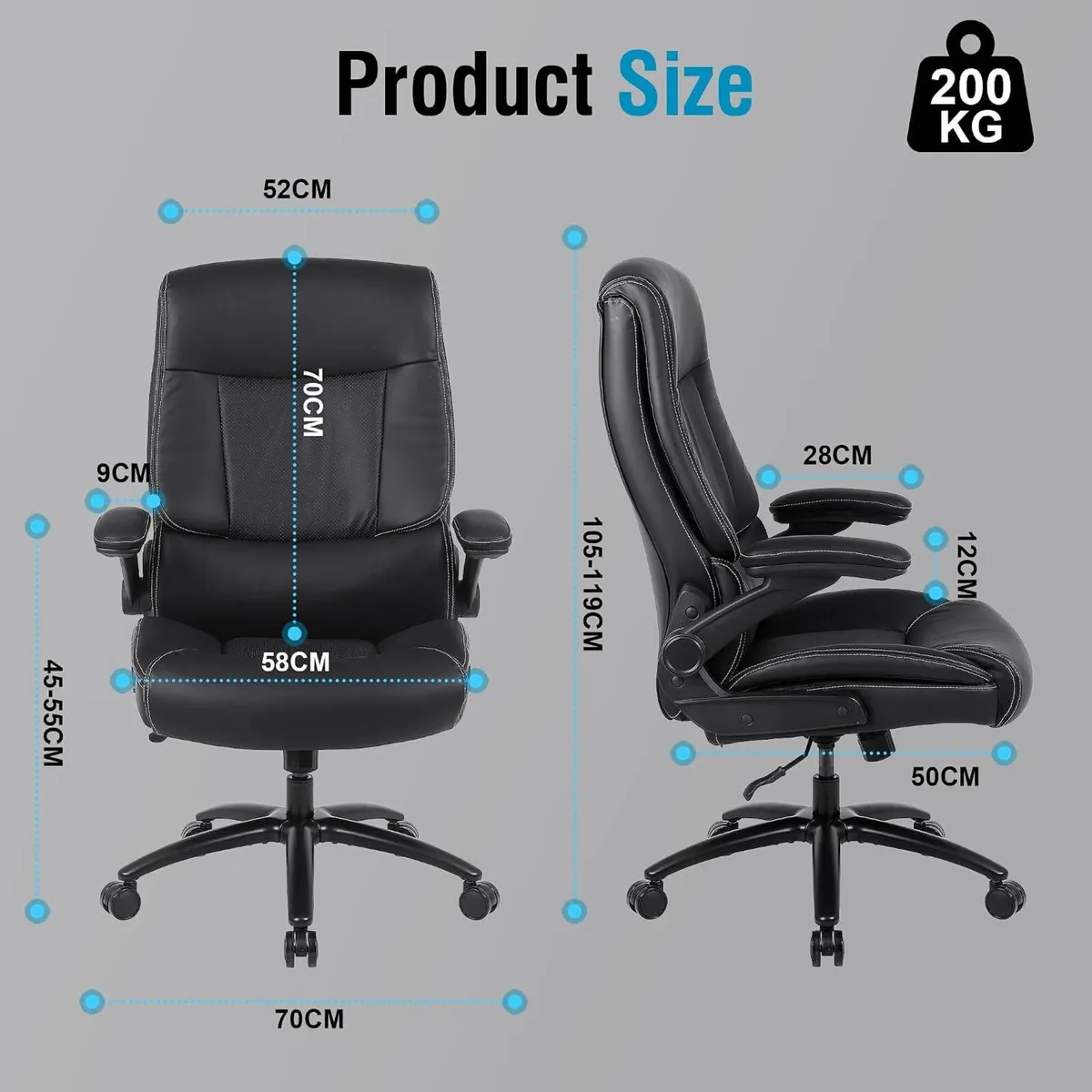 Executive Office Chair 200KG - Image 2