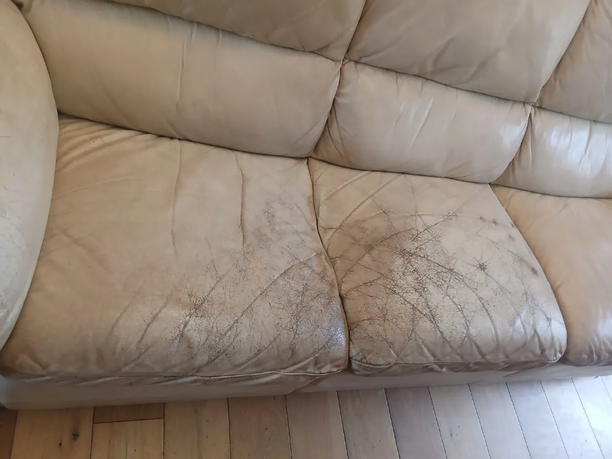 Leather Sofa - Image 2