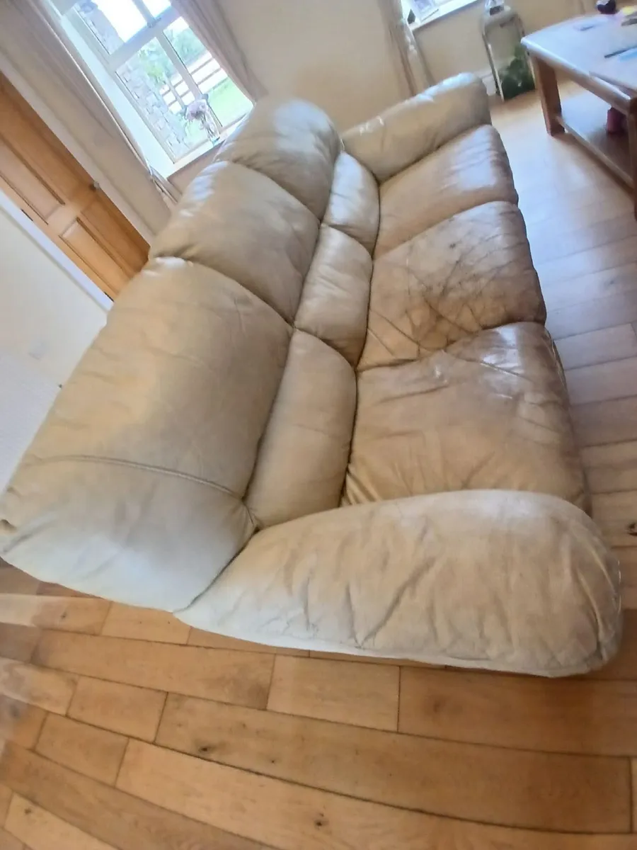 Leather Sofa - Image 3