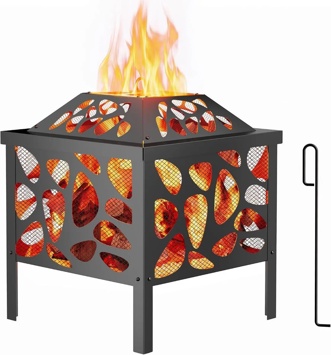 Fire Pit for Outdoor Garden Patio Firepit - Image 1