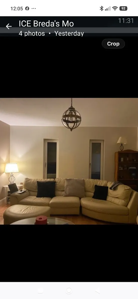 Leather Couch - Image 2