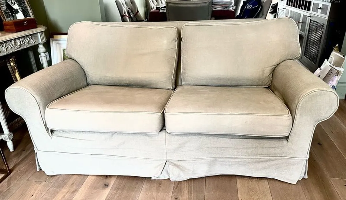 Beige Sofa Factory 2.5 seater Sofa - Image 1