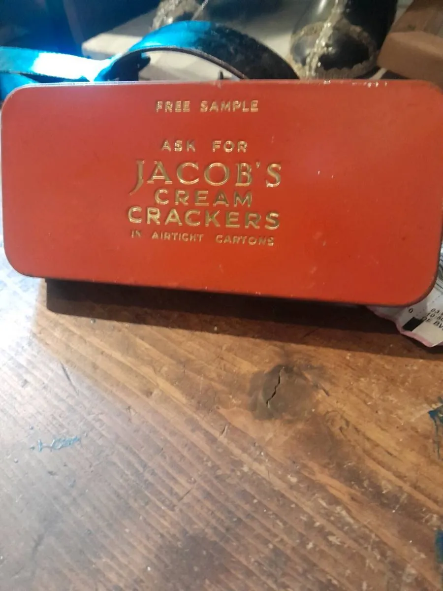 Vintage Jacobs cream crackers free sample  box - Image 3
