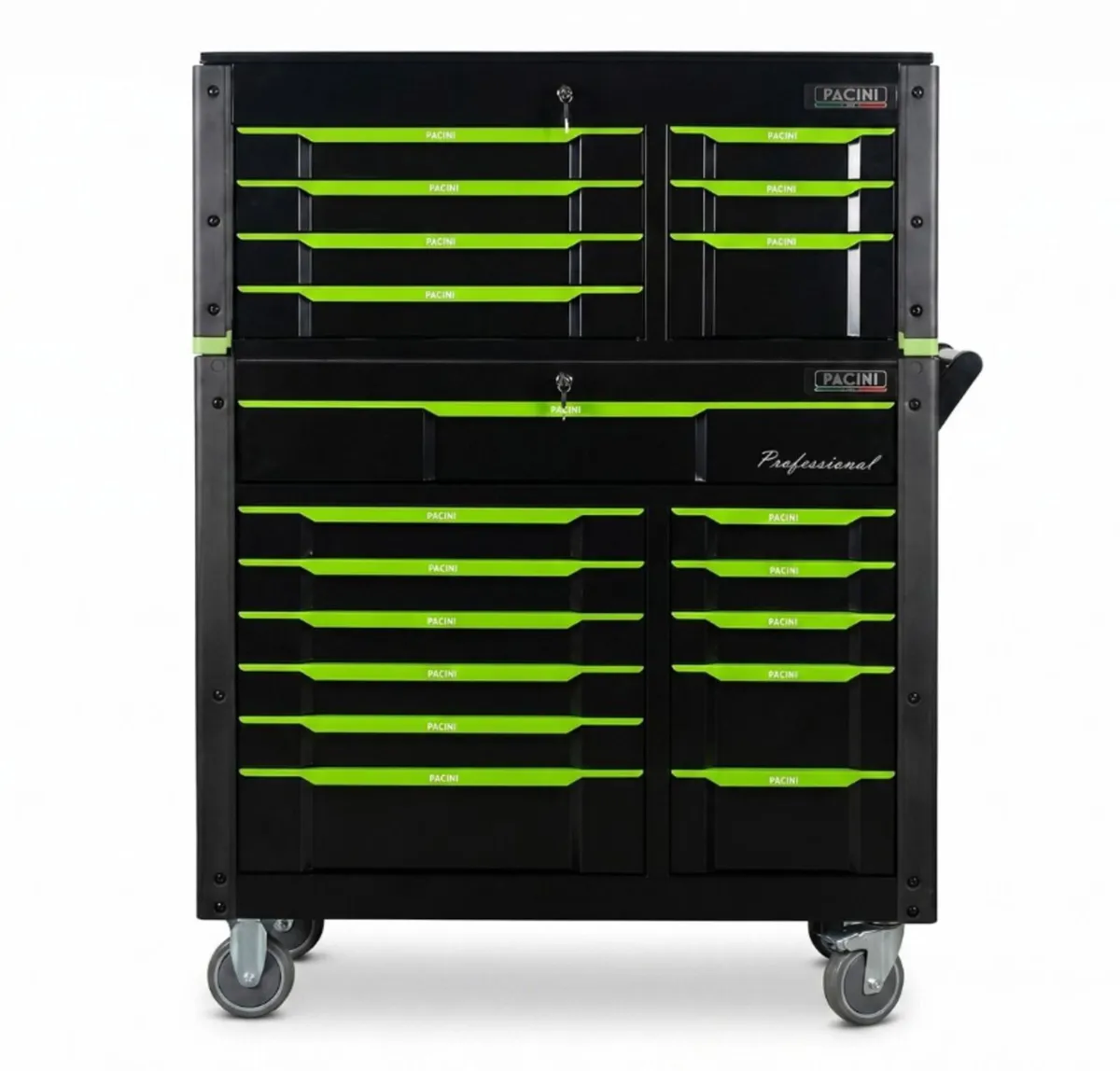 19 Drawers Top Chest And Roller Cabinet - Image 1