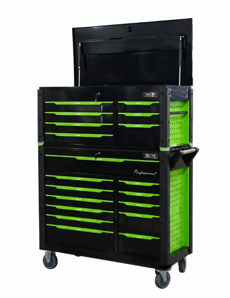 19 Drawers Top Chest And Roller Cabinet - Image 3