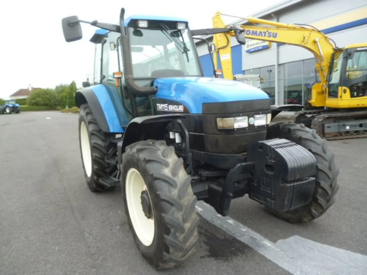 New Holland TM 115 Supersteer 2002 - Image 3