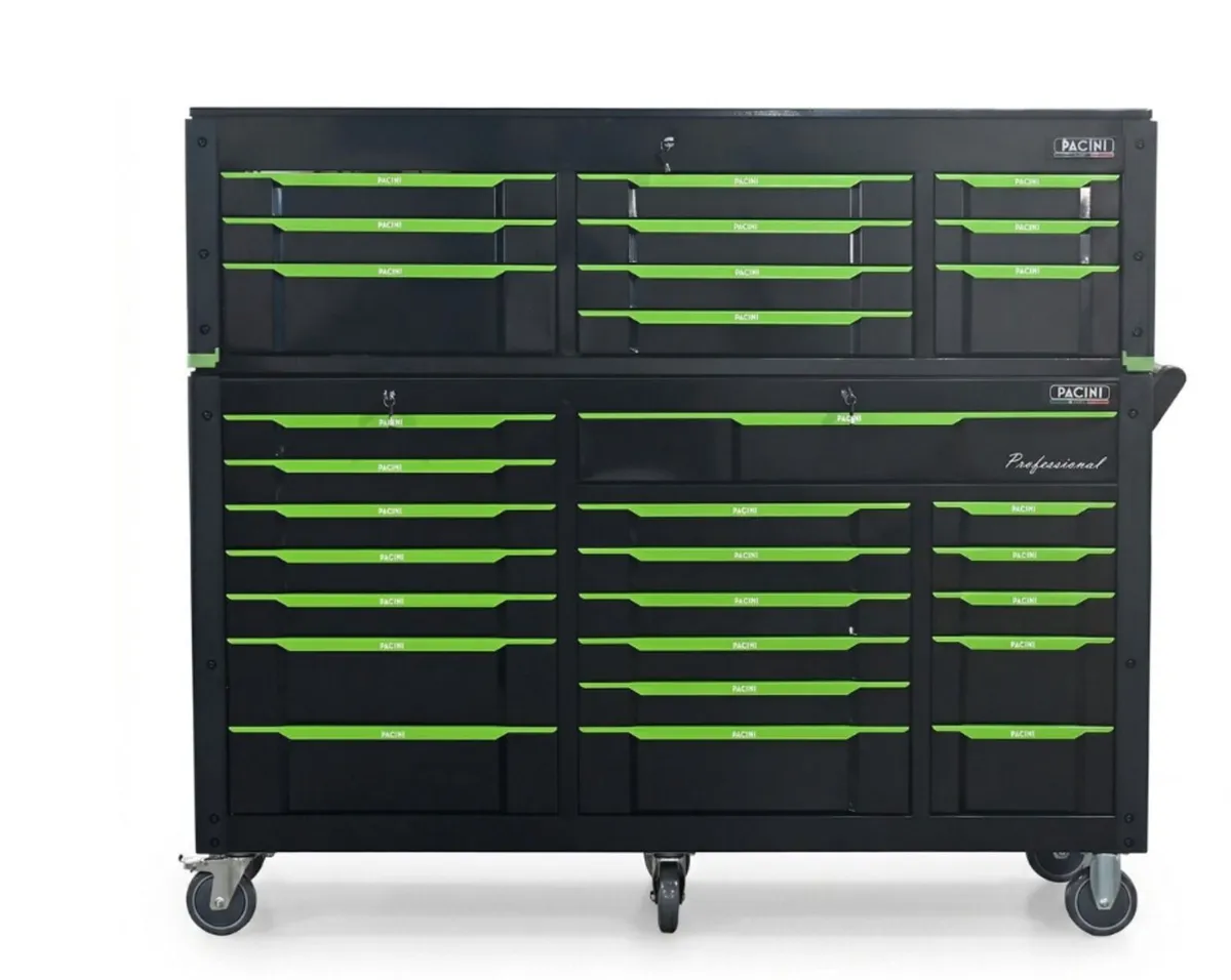 30-Drawer Tool Chest & Roller Cabinet | 65" Wide - Image 1