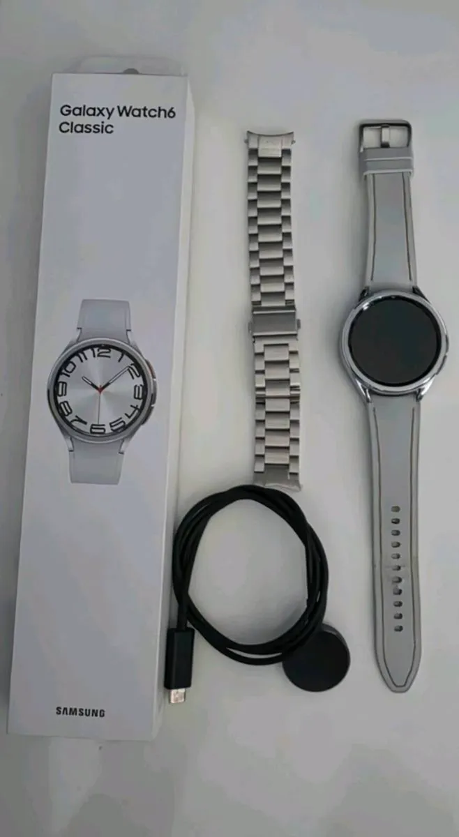 Samsung Galaxy Watch6 Classic 47mm LTE/GPS  Silver - Image 1