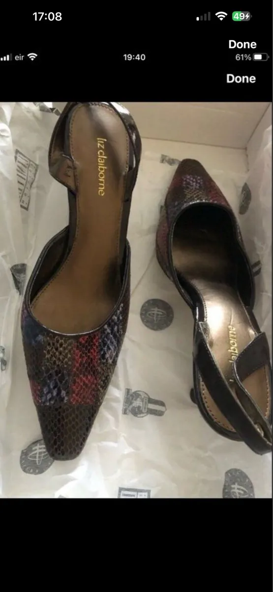Ladies new designer shoes size 4 €25 - Image 2