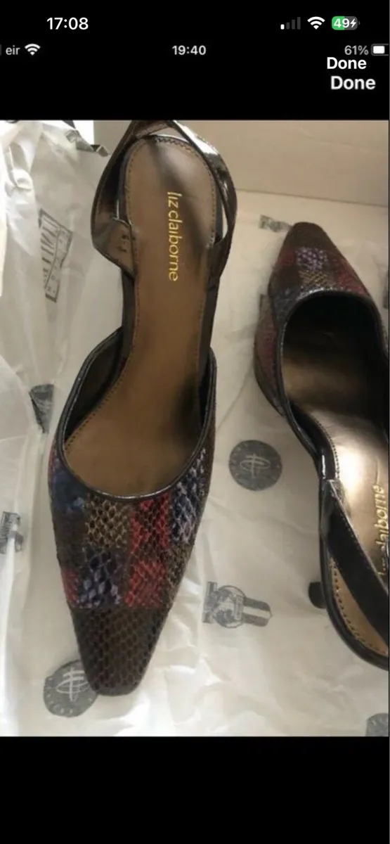 Ladies new designer shoes size 4 €25 - Image 4