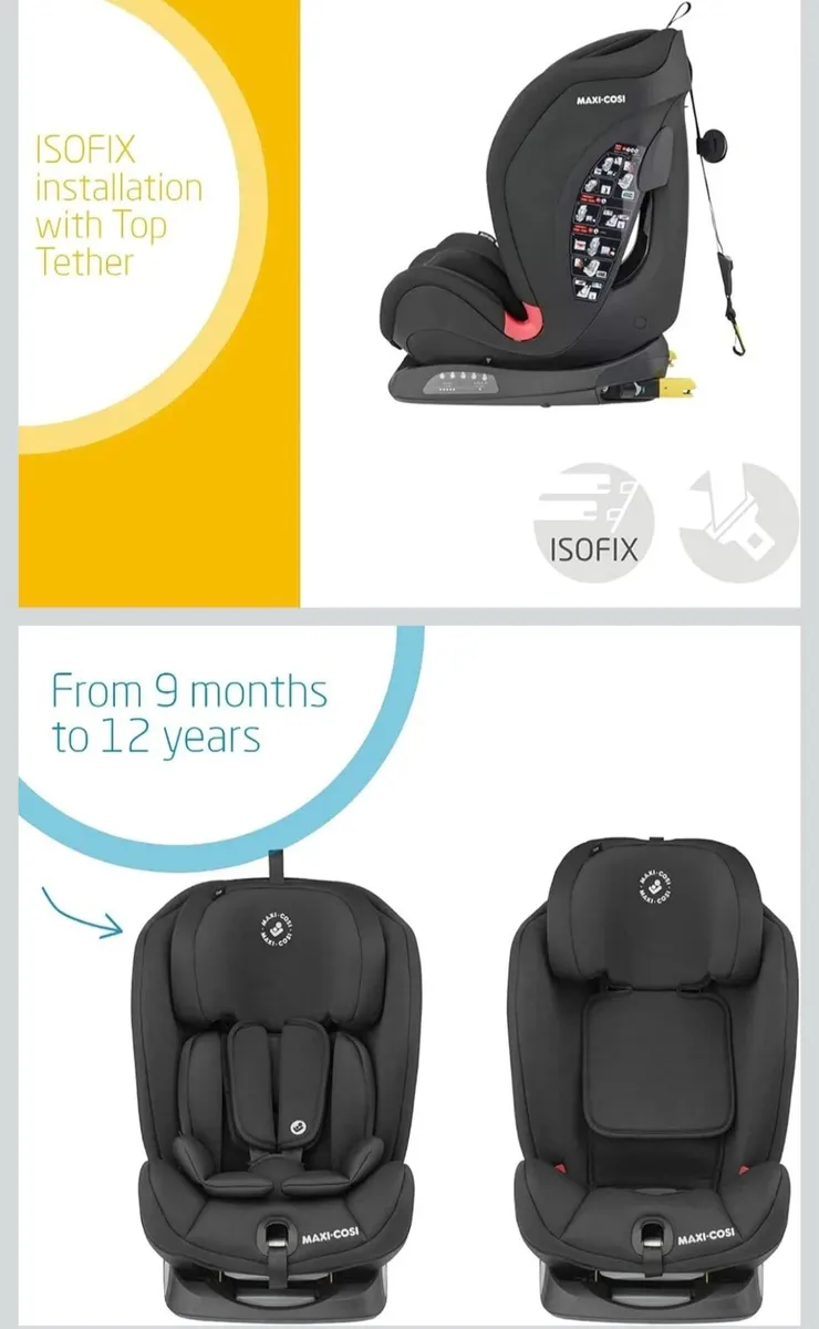 Maxi-Cosi Titan Car Booster Seat, 9-36 kg (DK) - Image 3